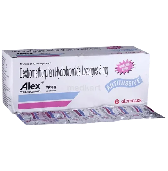 alex cough lozenges tablet 10's